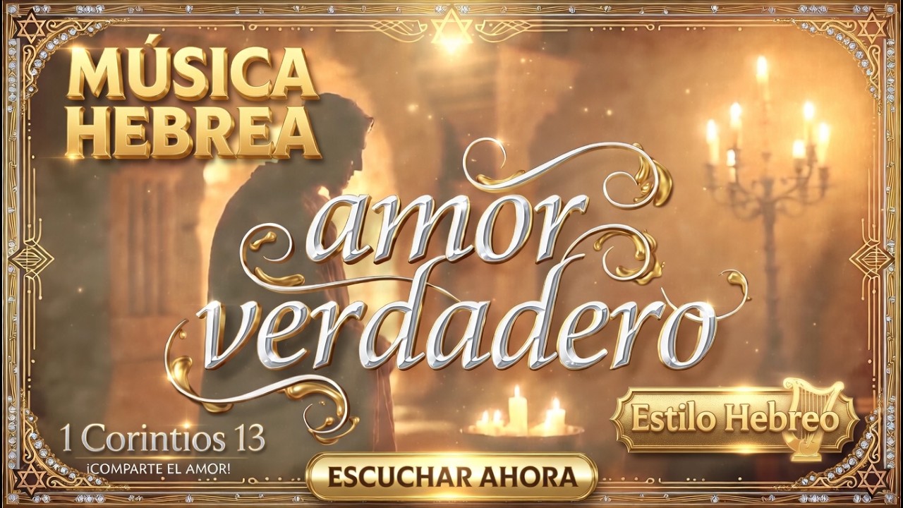 EL AMOR NO FALLA |1 CORINTIOS 13 (RVR ANTIGUA)| CÁNTICO HEBREO “AHAVÁH” PARA ORAR  #adoración #orar