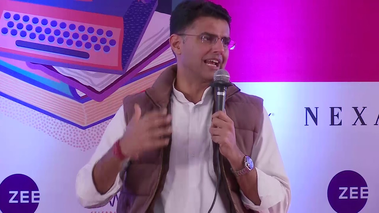 Sachin Pilot, Rajdeep Sardesai, Namita Bhandare | The Democracy Index | Jaipur Literature Festival