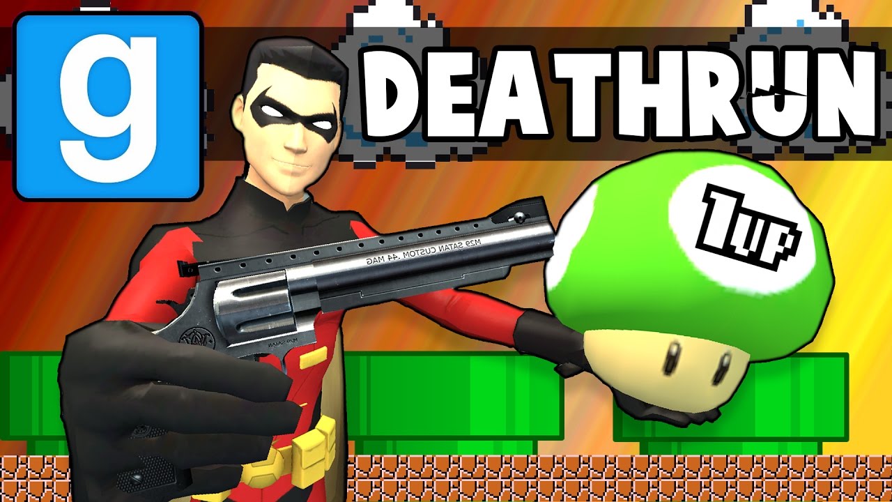 Gmod Deathrun: Super Mario Bros Edition! (Garry's Mod Sandbox Funny Moments)