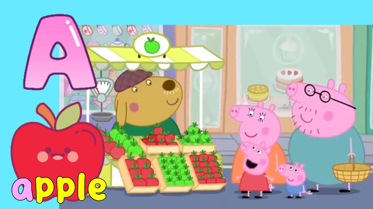 Песенка про фонетику – А значит яблоко 🍎 | Kidzstation