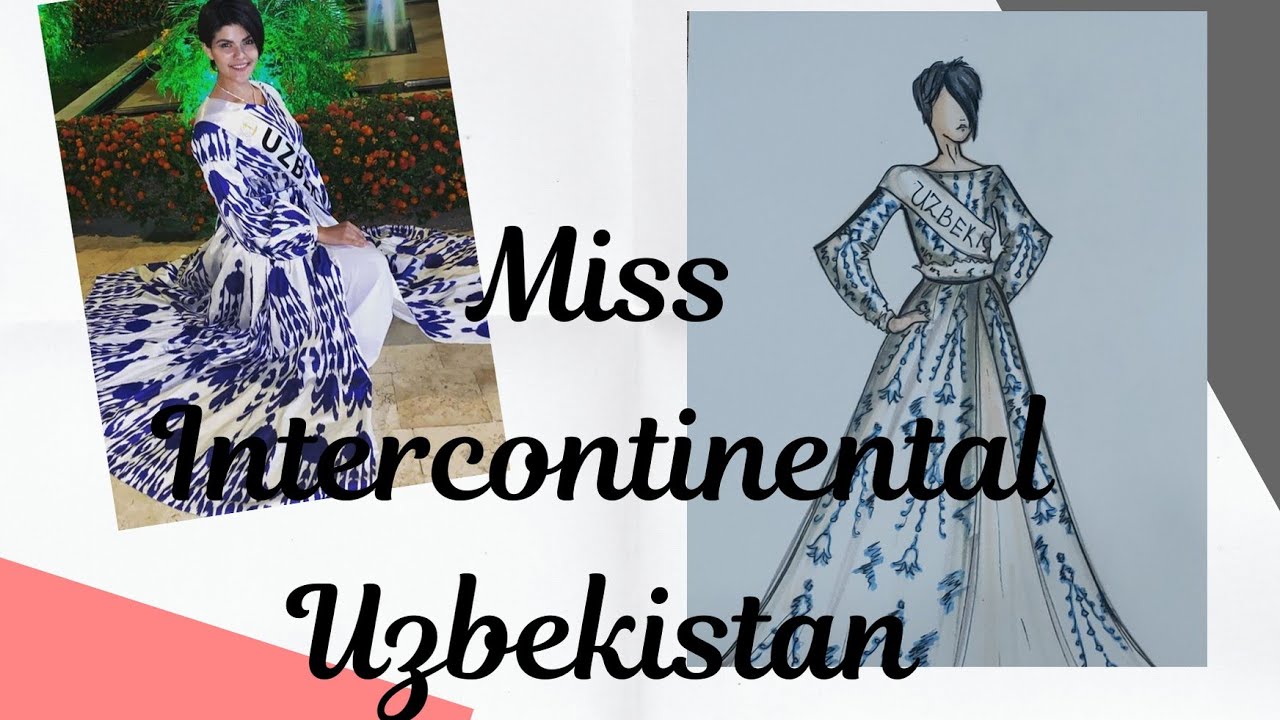 Fashion eskiz chizamiz - miss intercontinental modelini.