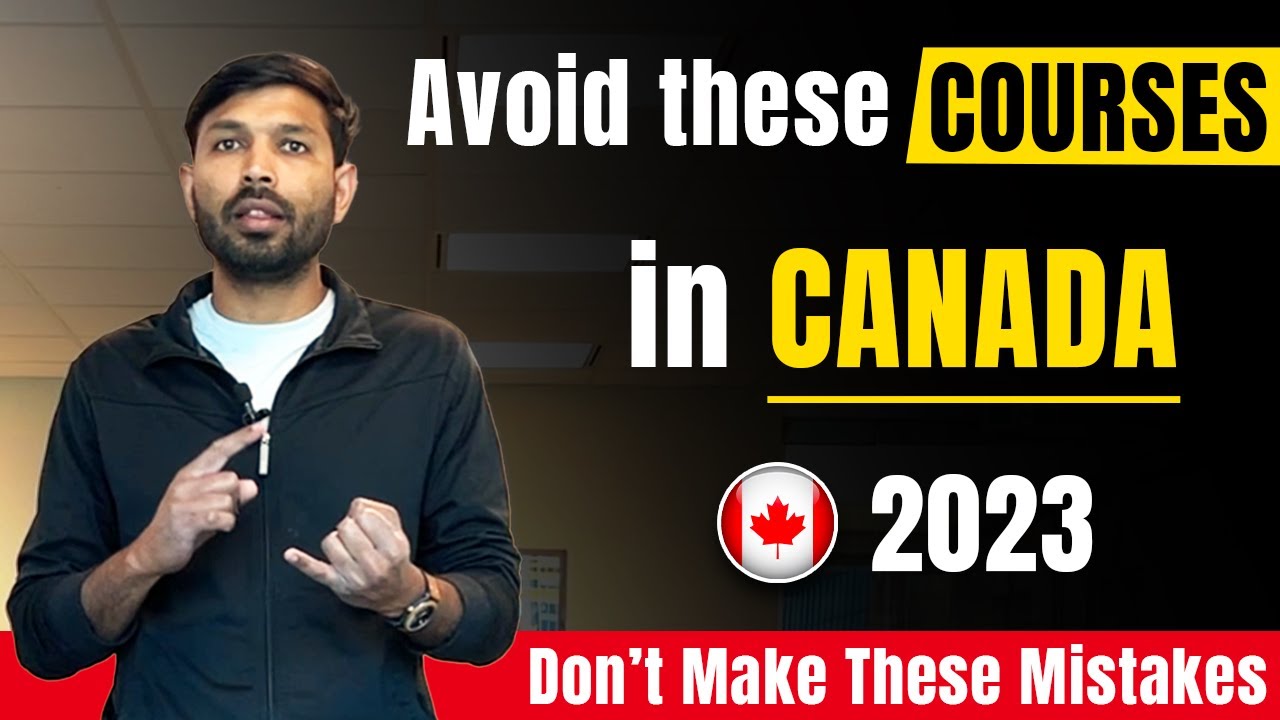 DO NOT take these COURSES in CANADA 2023 | Worst COURSES in CANADA | Canada IRCC Latest Update 2023