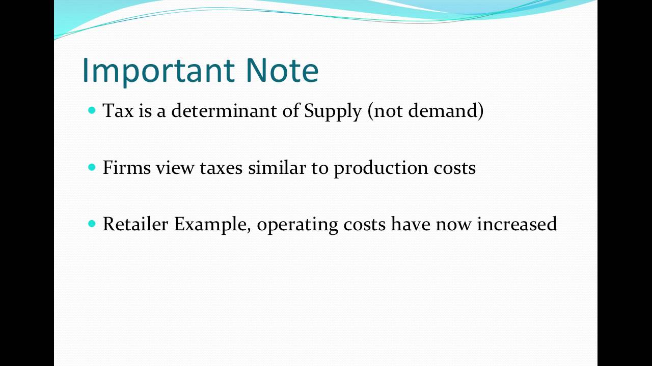Indirect Taxes
