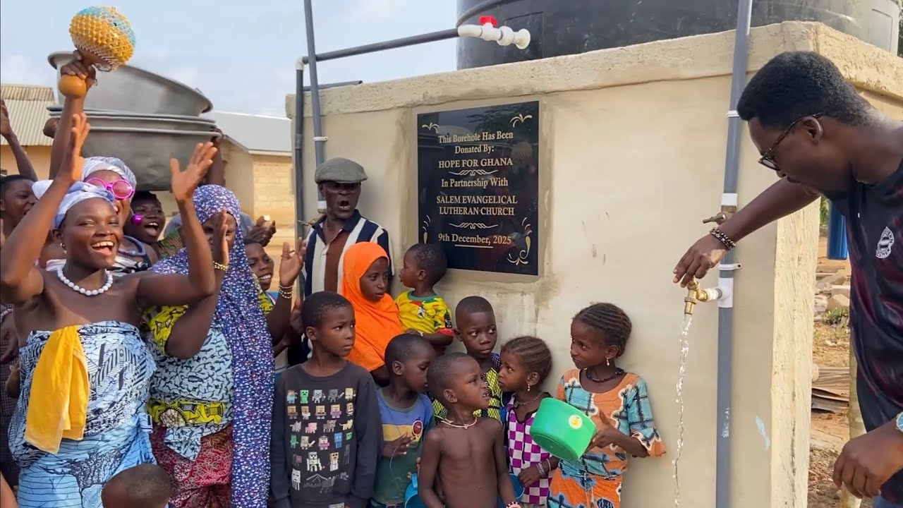 Hope for Ghana | Gift of Clean Water Comes to Zemugah