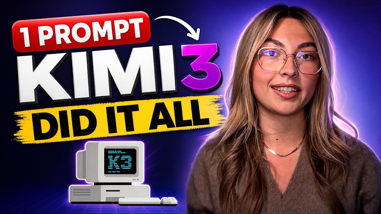 I Gave One KIMI3 AI 50 Research Files... Here's What It Built