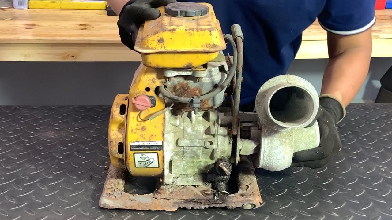 Restorations High Flow Petrol Water Transfer Pump 3.0 // Restore Old Broken 4-Stroke Engine