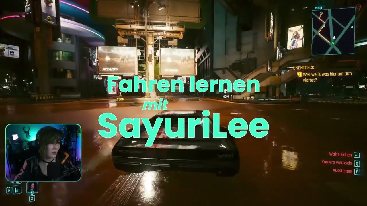 Fahren lernen mit SayuriLee! | Cyberpunk 2077