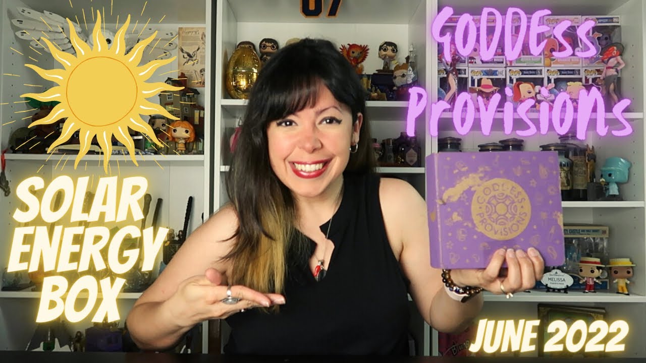 ☀️GODDESS PROVISIONS | Solar Energy Box | June 2022☀️