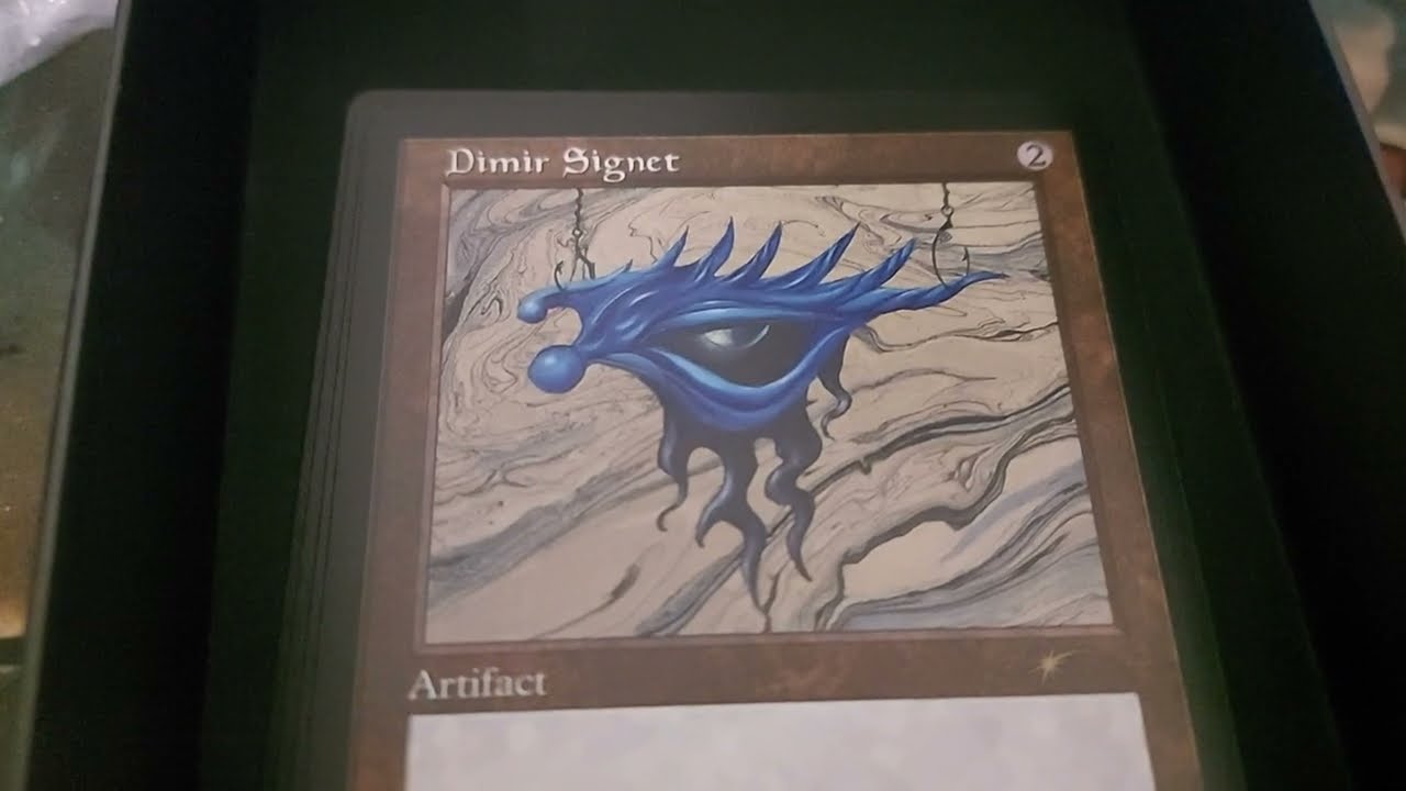 Opening a secret lair! vintage style allied signets!