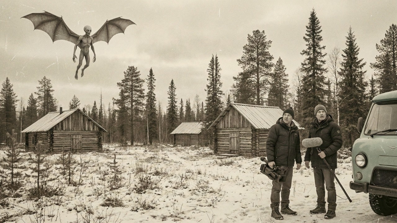 ЖУРНАЛИСТЫ засняли КРЫЛАТОЕ СУЩЕСТВО в тайге — и ночью они сильно пожалели!