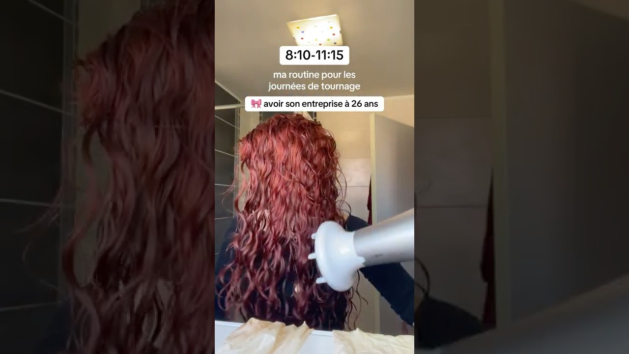 Ma morning routine pour les journ&eacute;es de tournage  #vlogsmallbusiness #unejourn&eacute;edansmavie  #vlogfr