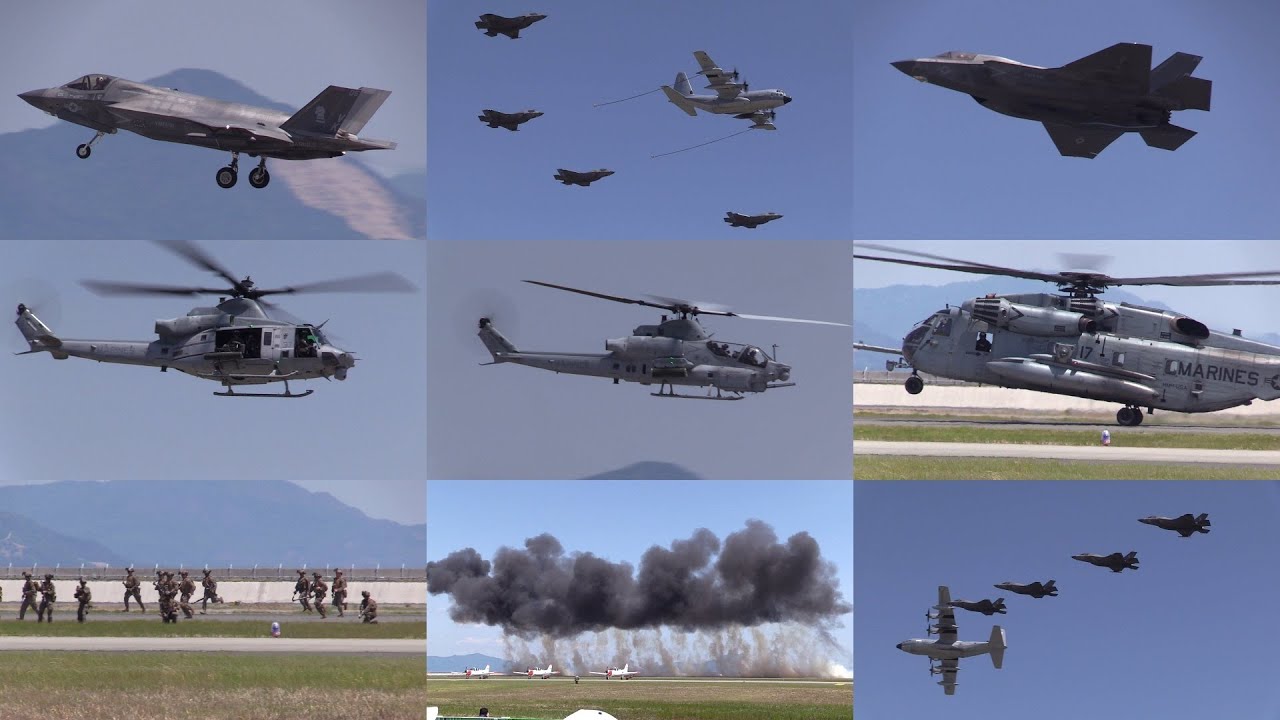 25/05/04 岩国基地フレンドシップデー2025 海兵空地任務部隊デモ USMC MAG-12 MAGTF Demo at MCAS Iwakuni Friendship Day