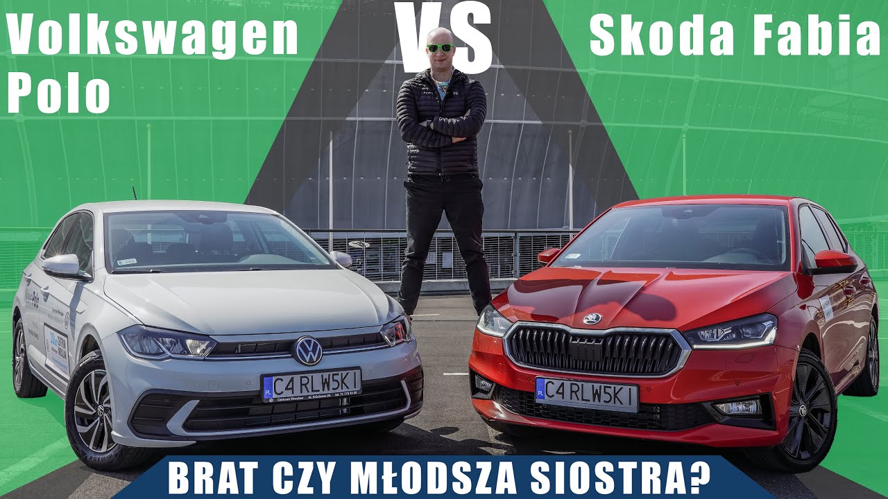 Volkswagen Polo 95KM vs. Skoda Fabia 110KM 2022. Brat czy młodsza siostra?