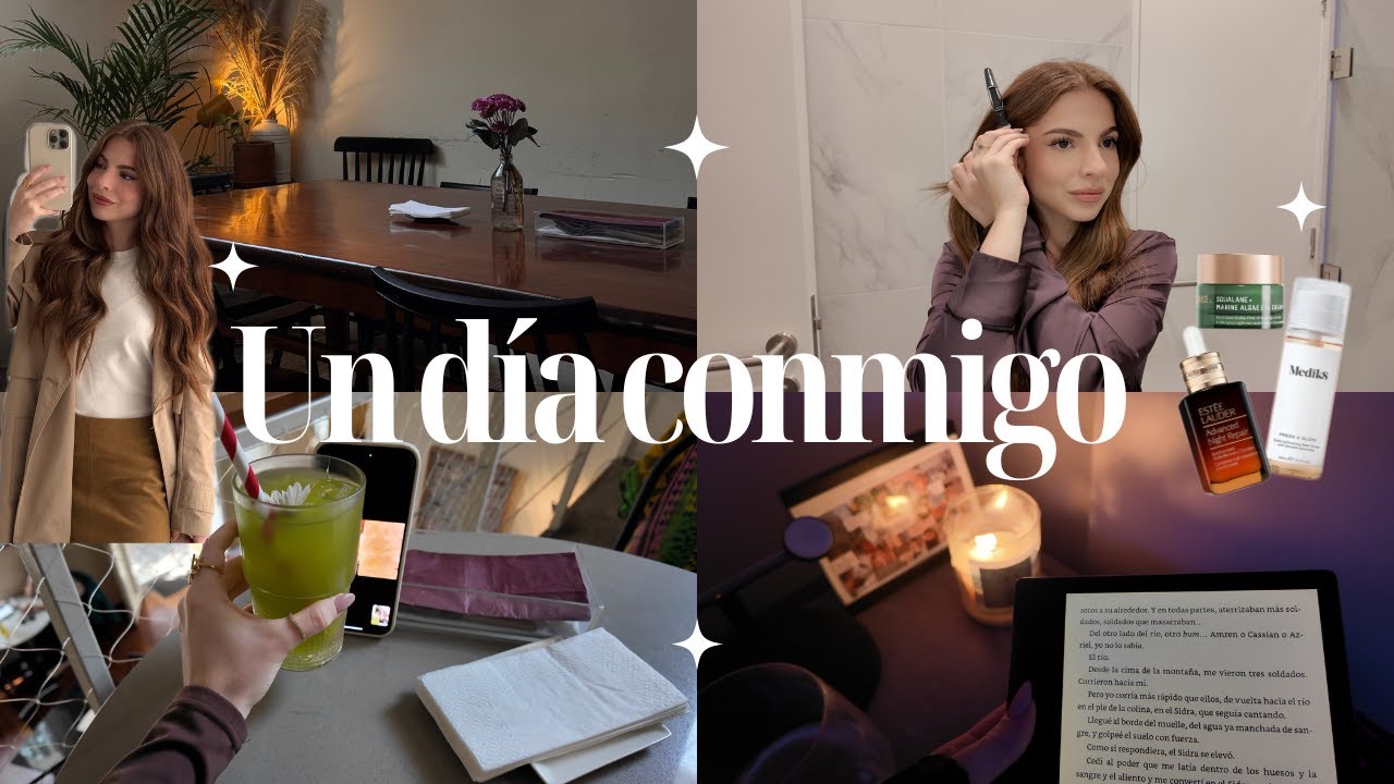 Un día conmigo | Rutina de noche, cita online, fav lip combo | Home vlog
