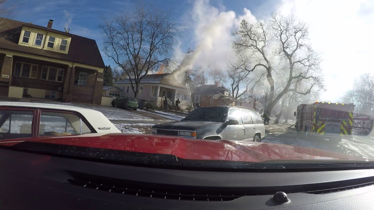 Greeley Fire Department- House Fire with Attic Involvement