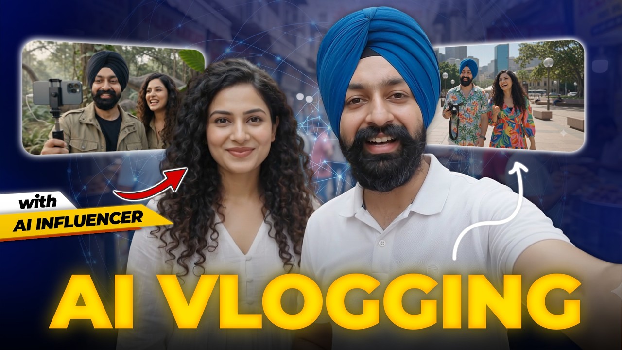 AI Vlogs FREE* 🔥 Make AI Vlogging videos with AI influencers #ai #aivlog #aivideo
