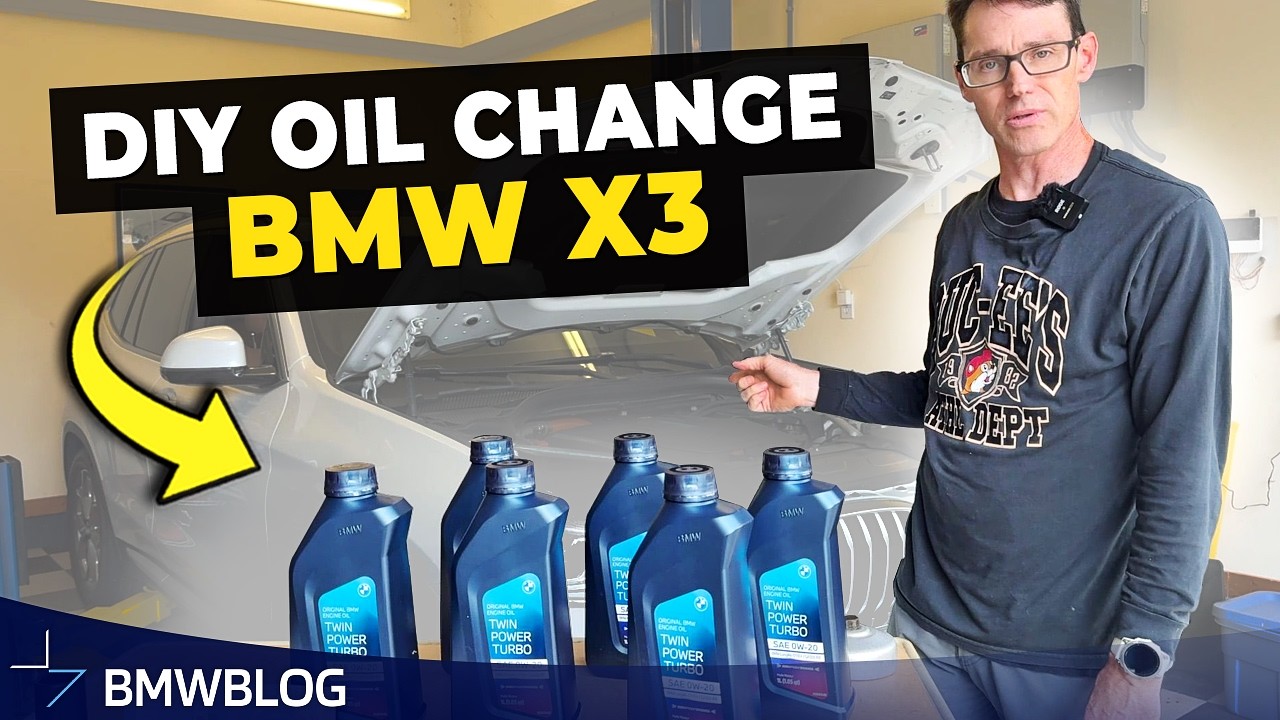 Как заменить масло в BMW X3 (G01) — сэкономьте 200 долларов, сделав это самостоятельно