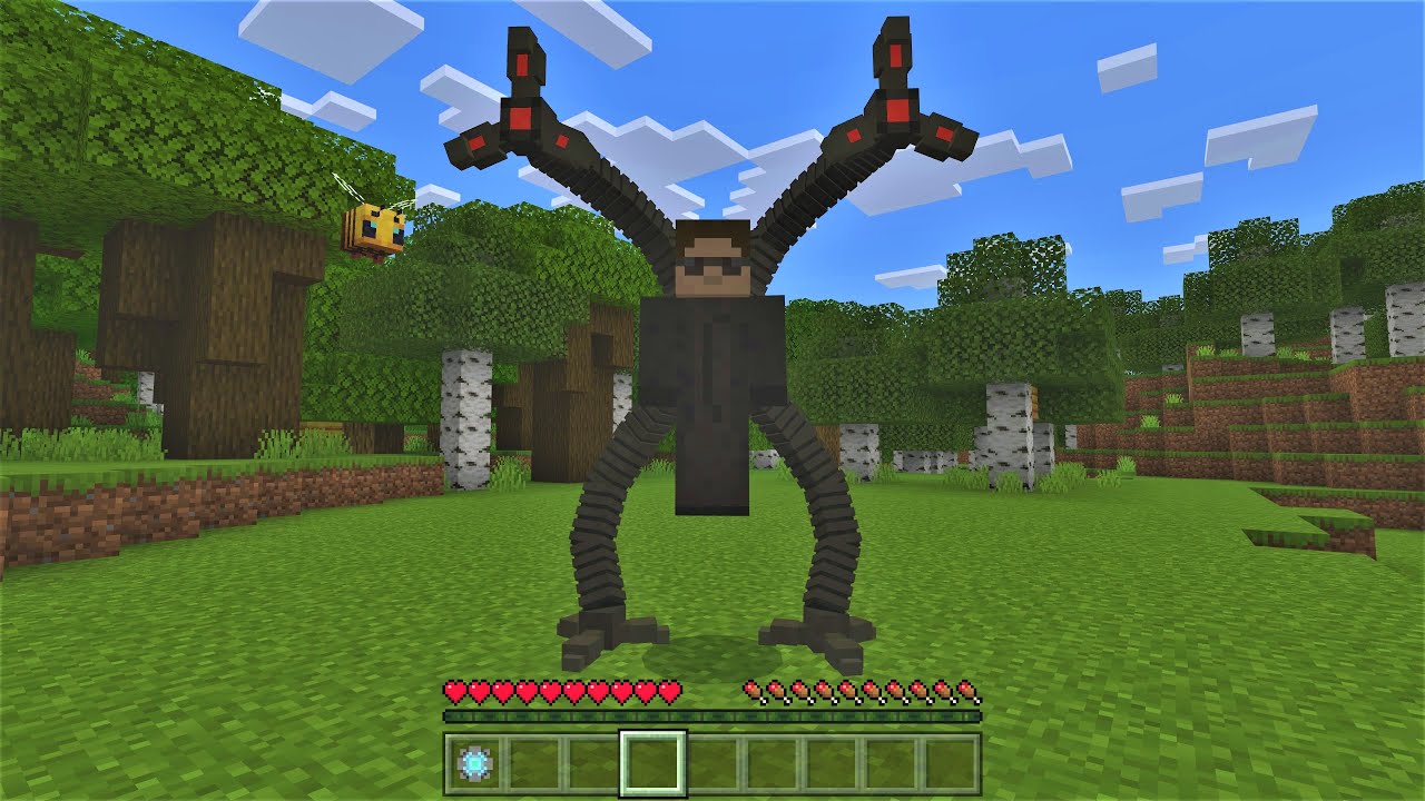 Spider Man No Way Home MOD in Minecraft