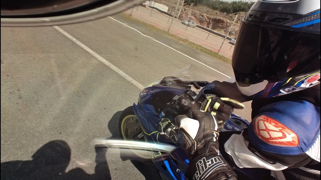 Grobnik Track Day Onboard Honda CBR600RR Catching Up My Friend Yamaha R6 Overtakes