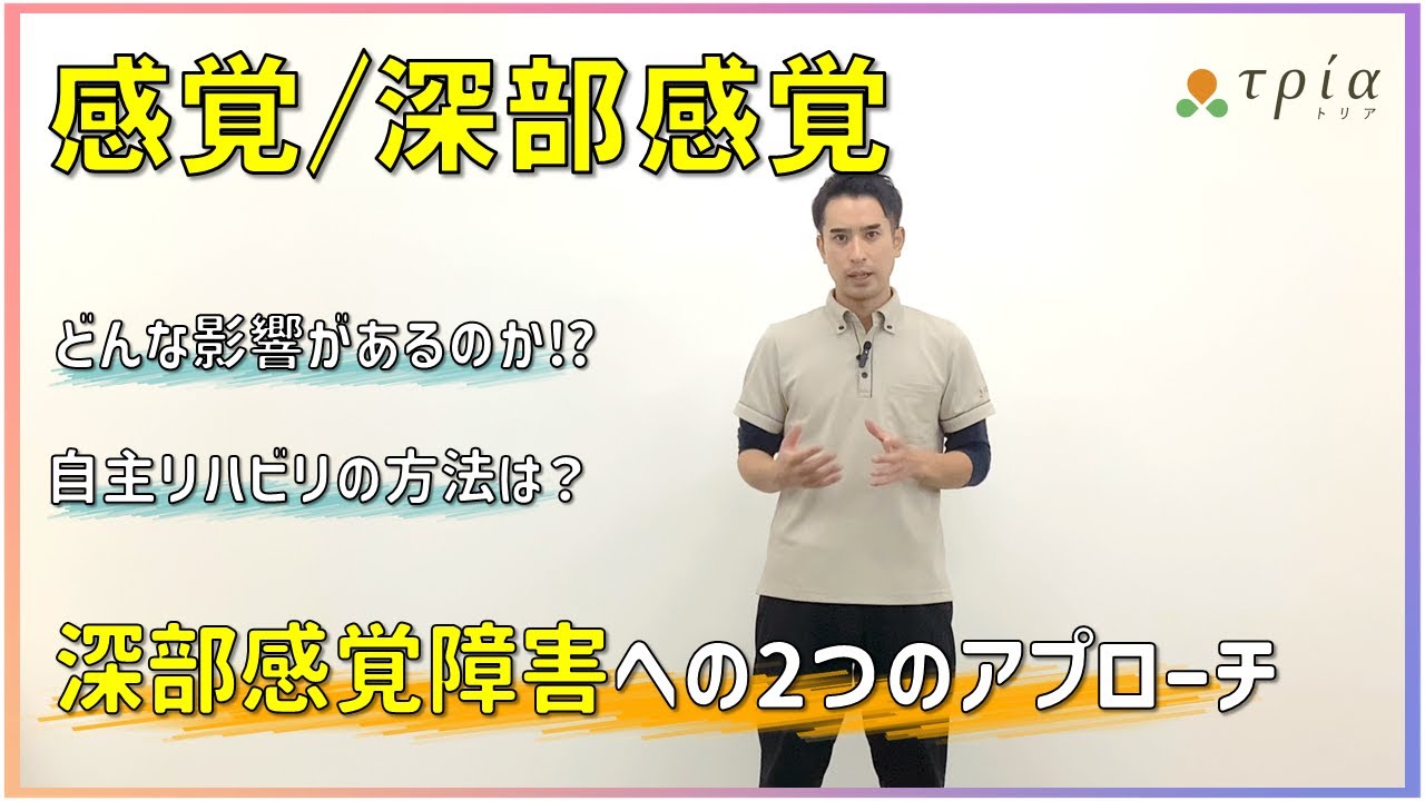 【脳卒中/深部感覚障害】深部感覚の概要から自主リハビリまでを解説！改善に重要な２つのアプローチ