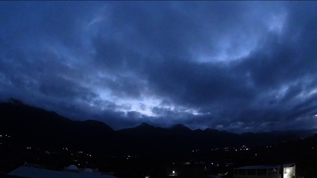 Amanecer en Santiago Nuevo León