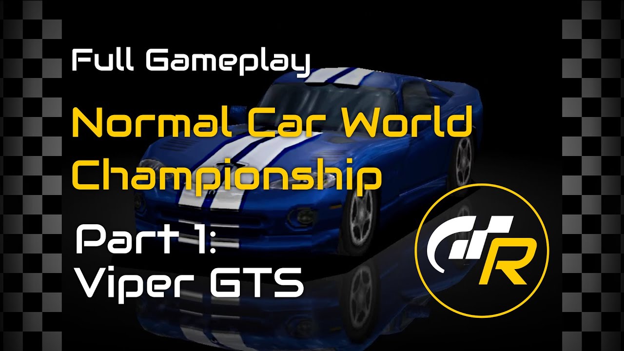 [longplay S01E03] Gran Turismo - Normal Car Championship (part 1) - Viper GTS (full gameplay)