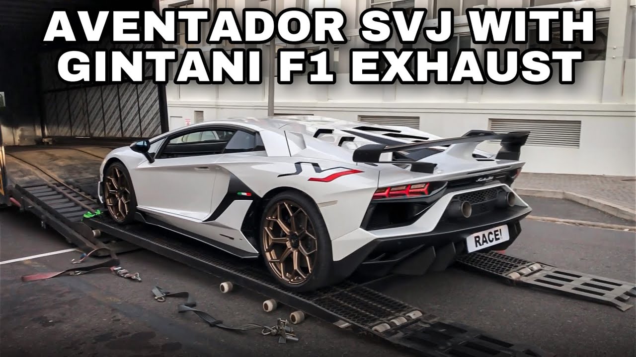 Gintani Aventador SVJ Arriving In Cape Town + Car Spotting