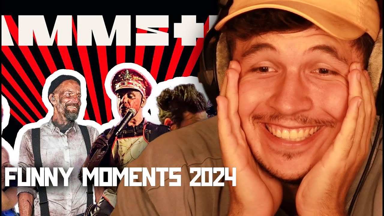 😂😂😂...Reaktion auf : RAMMSTEIN BEST / LUSTIGE MOMENTE 2024 | PtrckTV