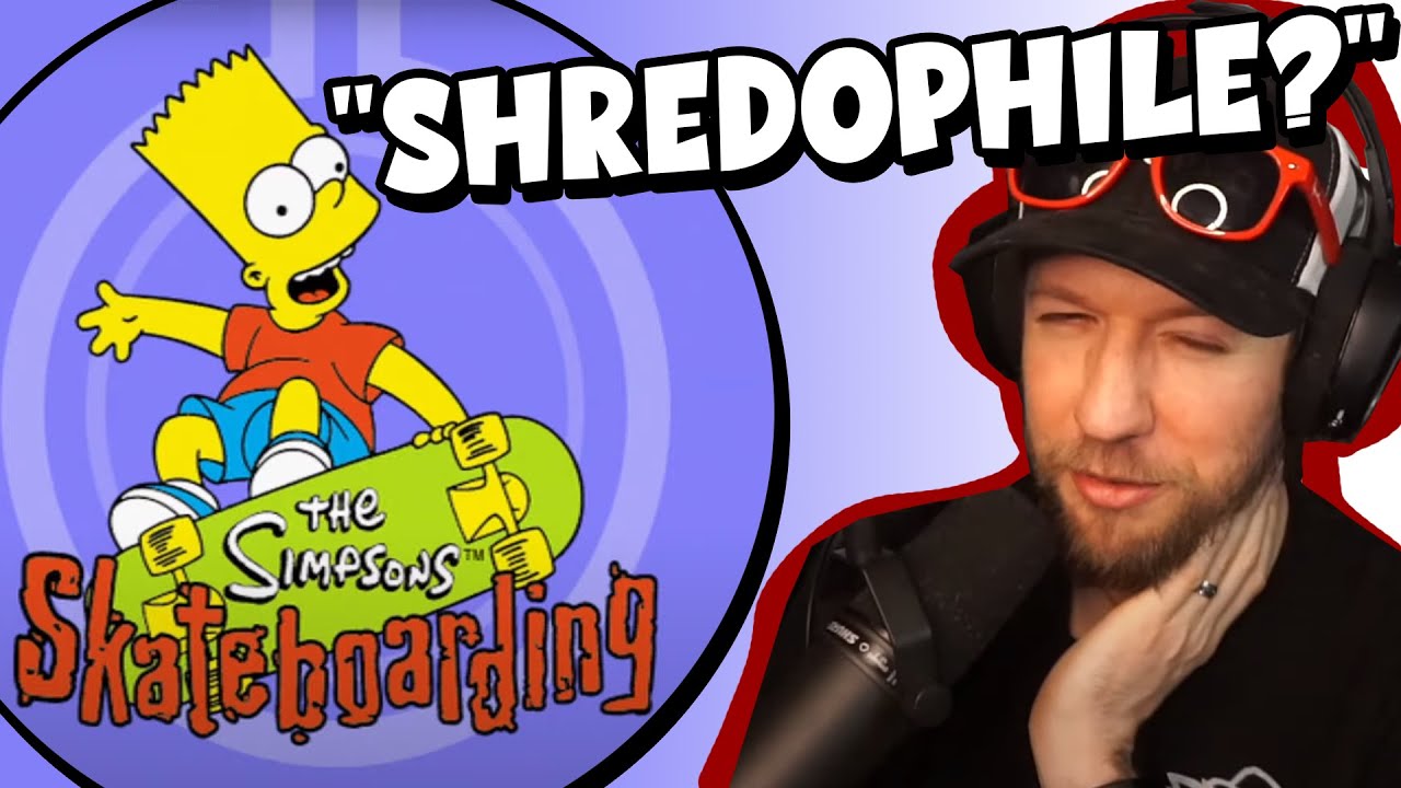 Simpsons Skateboarding