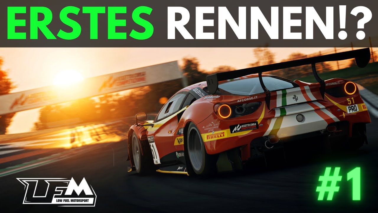 Unser erstes LFM Rennen! - GT3 Rookie Series Barcelona - ACC