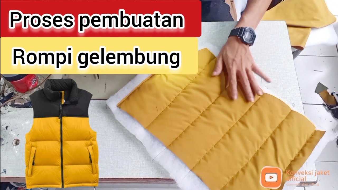 PROSES PEMBUATAN ‼️ ROMPI//GELEMBUNG....