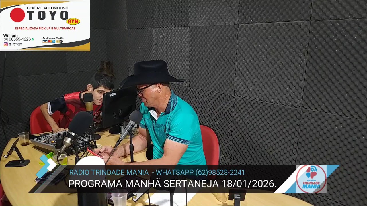 Programa Manha Sertaneja 18/01/2026