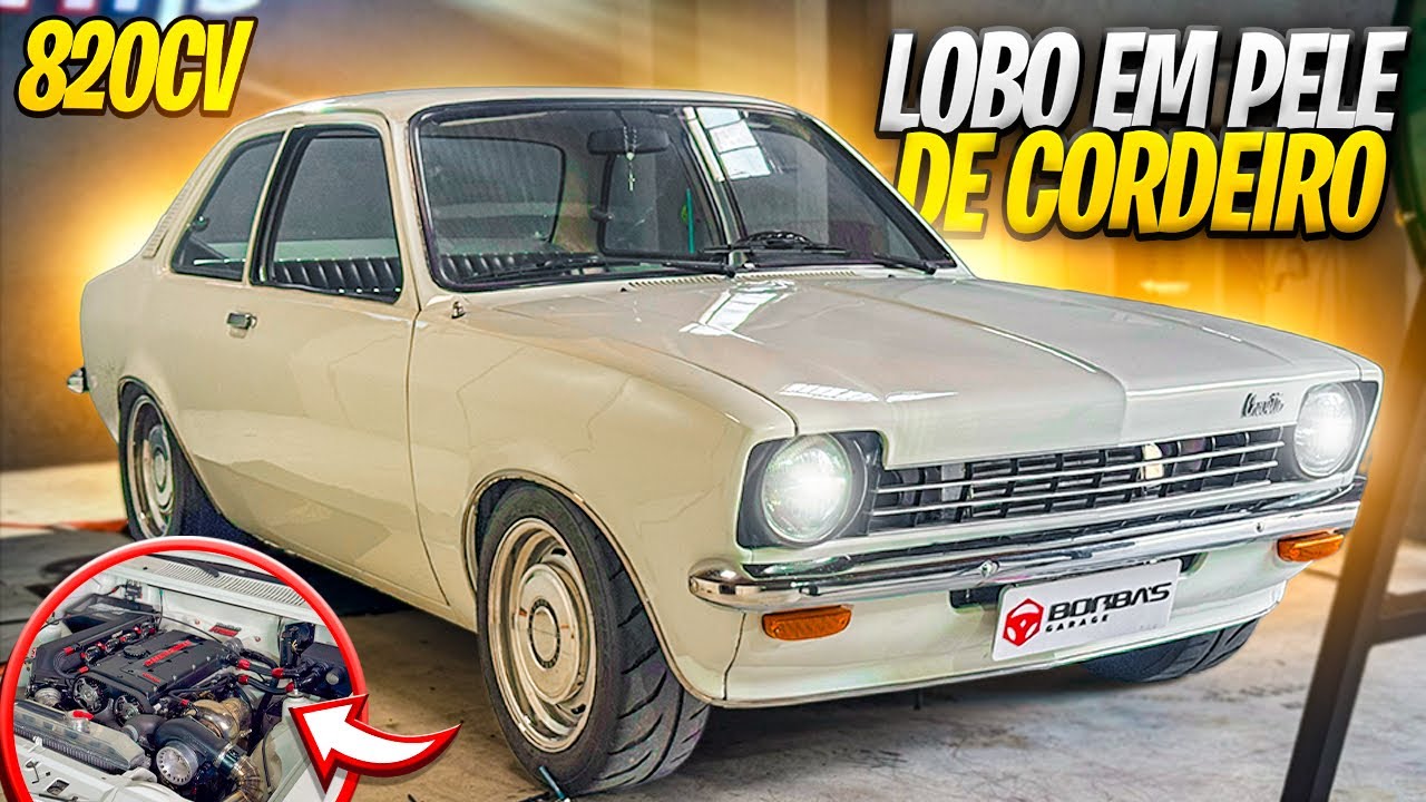 CHEVETTE TURBO 820CV NO DINAMÔMETRO