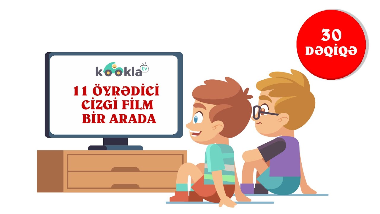 11 ÖYRƏDİCİ CİZGİ FİLM BİR ARADA -  Azərbaycan dilində öyrədici cizgi filmlər
