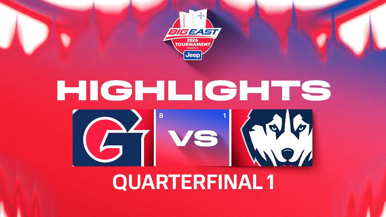 HIGHLIGHTS | UConn vs Georgetown (Quarterfinal 1)