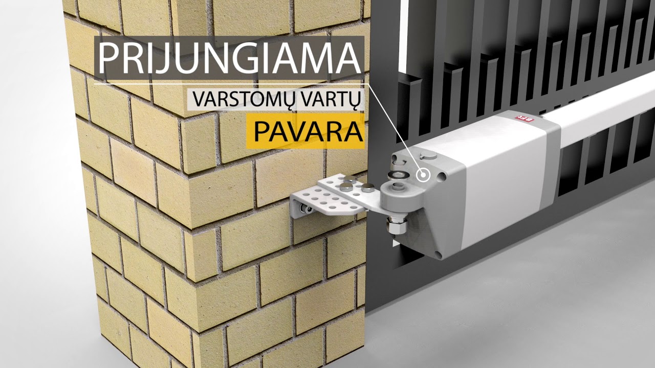 Kiemo vartai - dvivėriai kiemo vartai UAB Metalurga