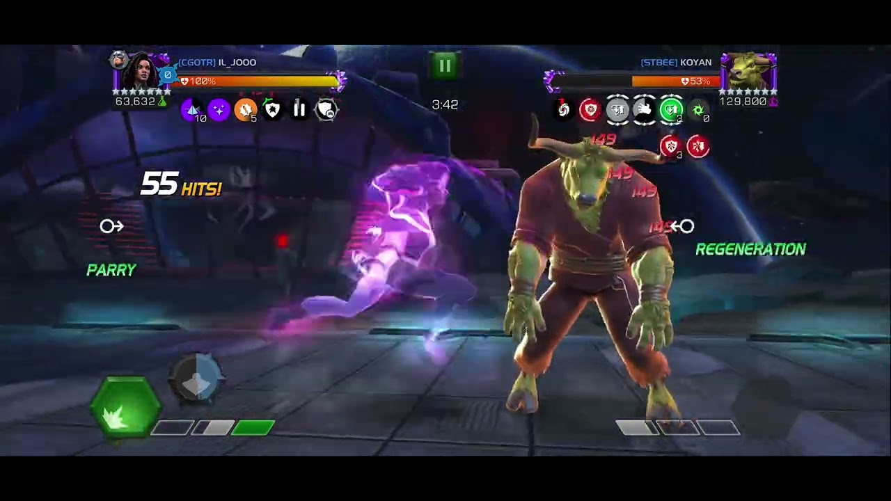 Marvel COC AW - 7* r4 Photon VS 7* r4 Rintrah node #37