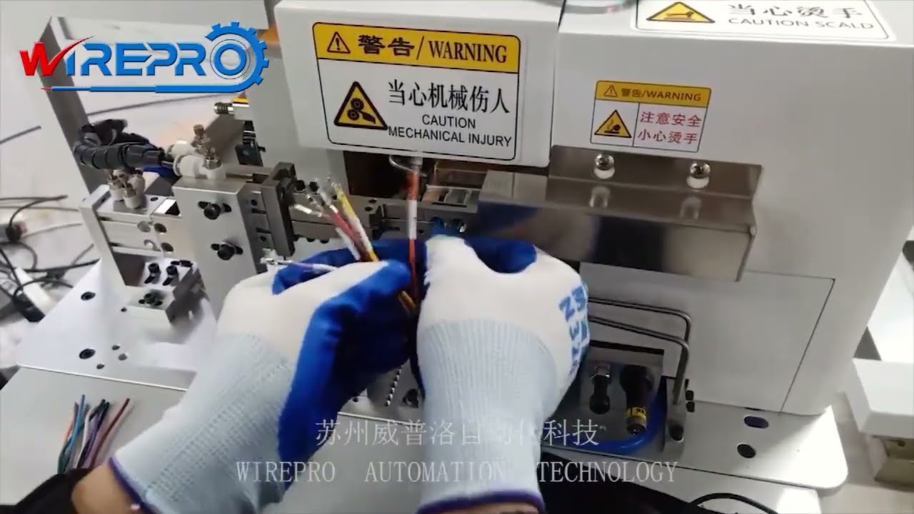 RC A03 wire number tubing cable marker tube coding cutting loading and heating machine