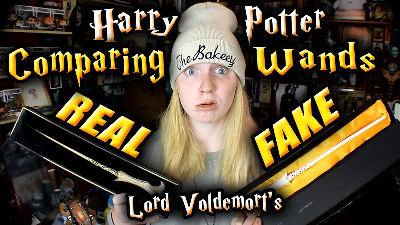 REAL VS FAKE Harry Potter Wands (Wand Comparison) Lord Voldemort's Wand