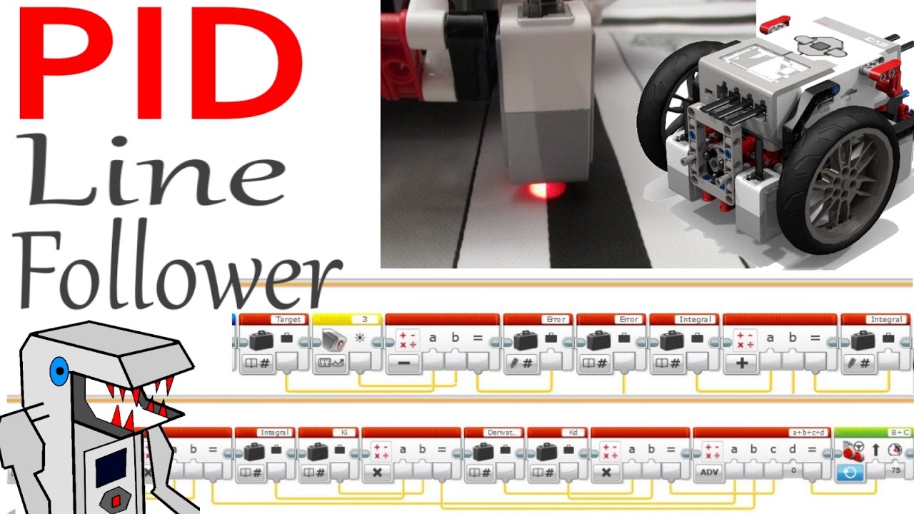 PID Line Follower for EV3 - The Ultimate Line Follower!