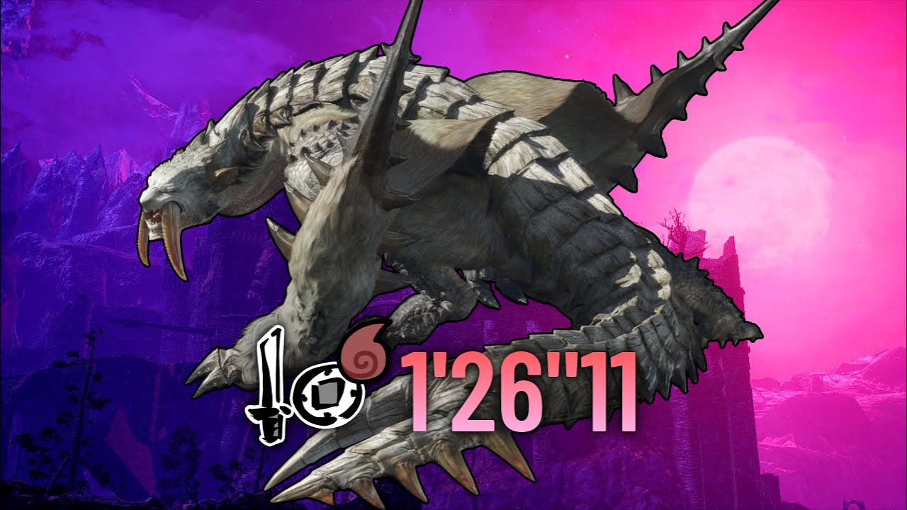 【MH:Rise Sunbreak】MR3★ Barioth 1'26