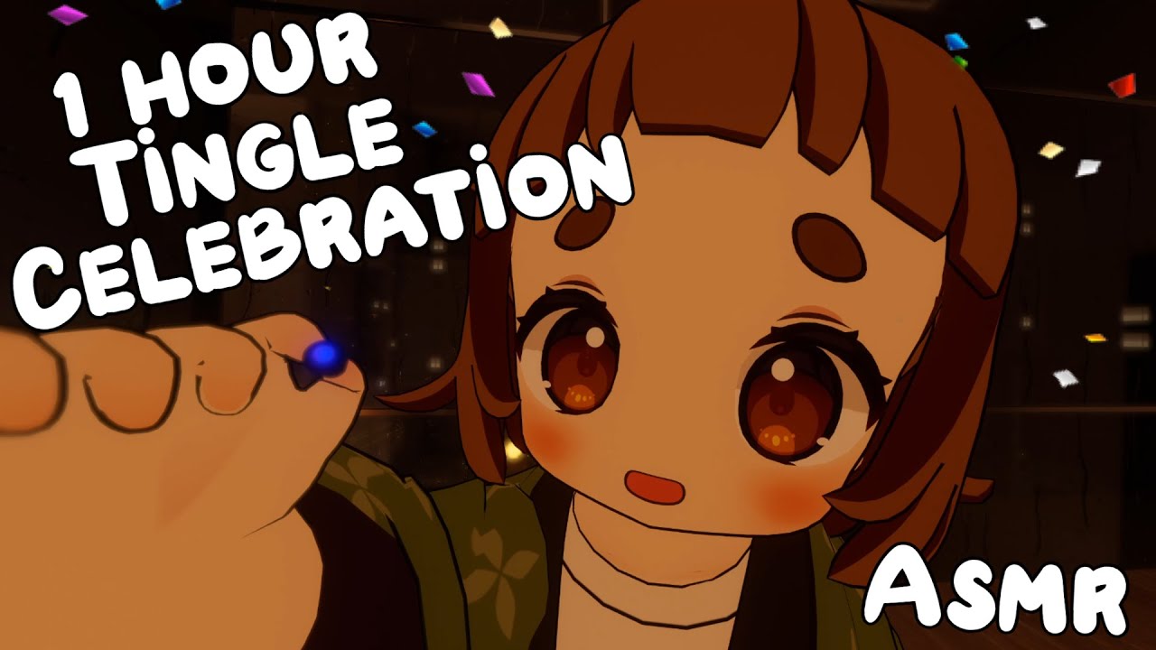 1 Hour Tingle Celebration! Mouth Sounds, Layered, Tapping, Bubbles, Trigger Words and More!