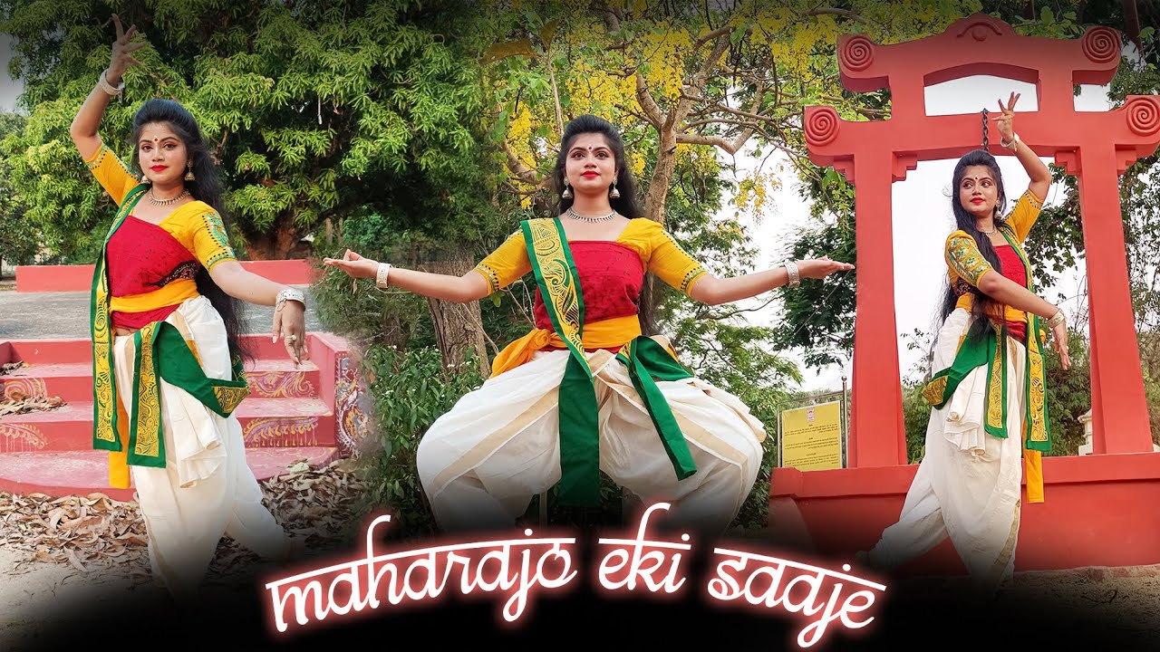Maharajo Eki Saje Dance | Ek Je Chhilo Raja | Rabindranath Tagore | Rabindra Nritya | I Ankss