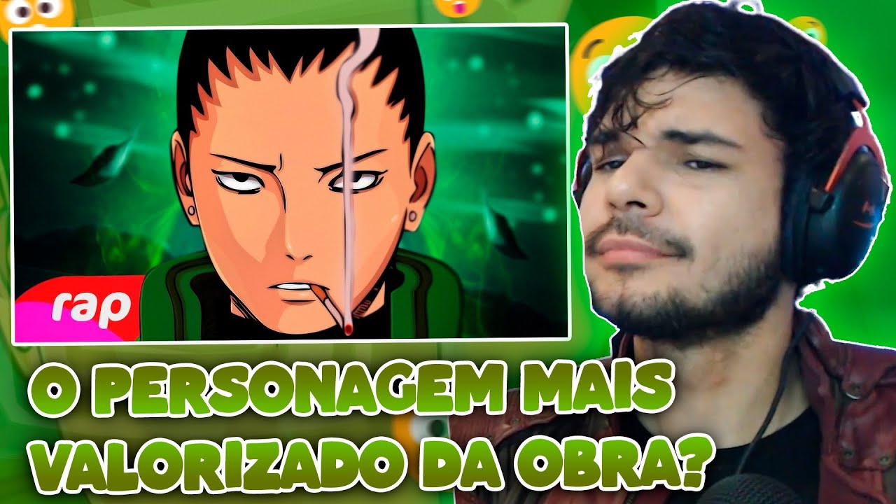 (ESSA É ANTIGA!) REACT Rap do Shikamaru (Naruto) - CUIDADO COM AS SOMBRAS | NERD HITS