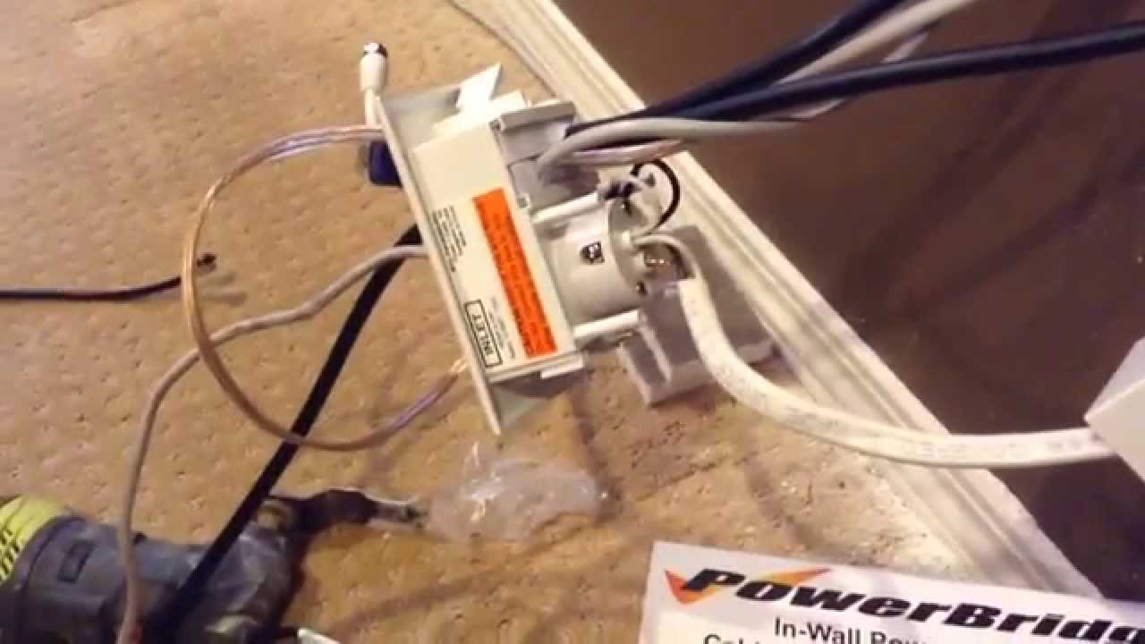 Power Bridge One-Pro Cable Management Installation