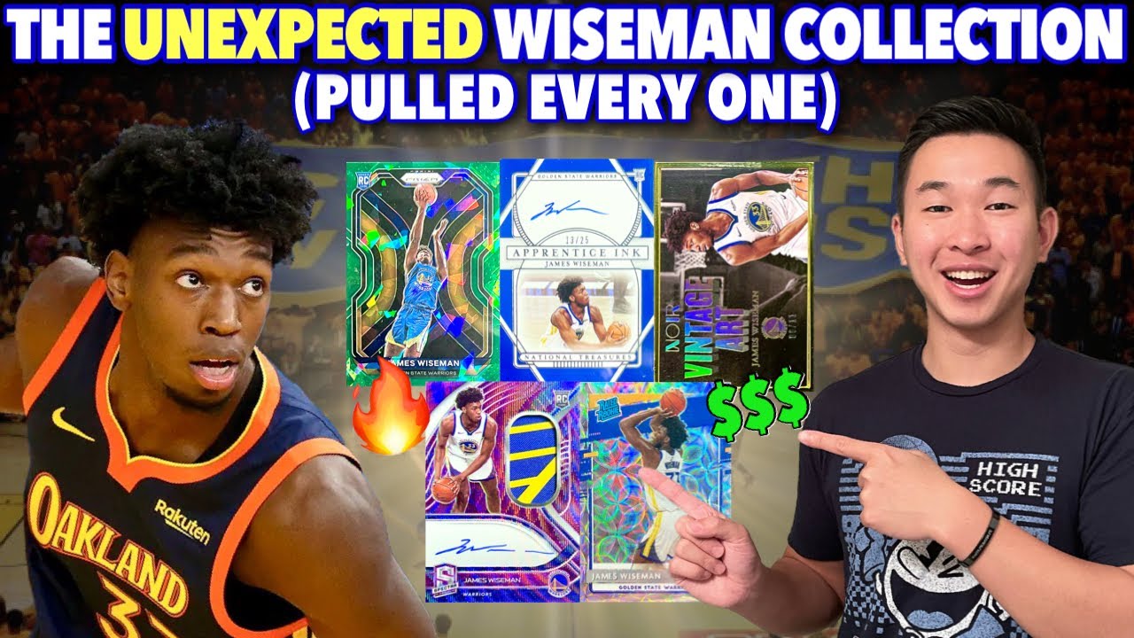MY UNEXPECTED JAMES WISEMAN COLLECTION WORTH THOUSANDS! (PULLED EVERY ONE!) 🔥😳