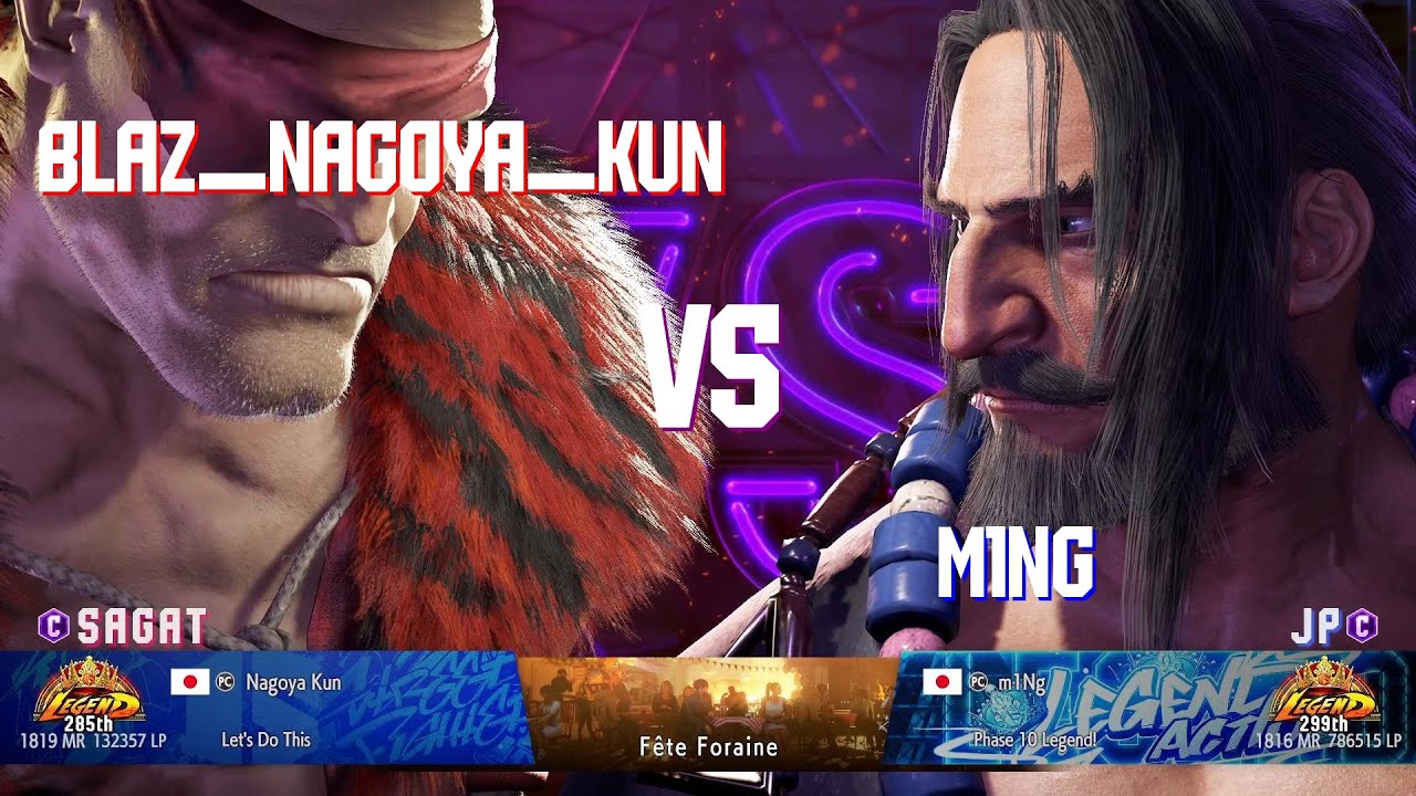 SF6 Blaz_Nagoya_Kun (Sagat Classic) Vs m1Ng (JP Classic)