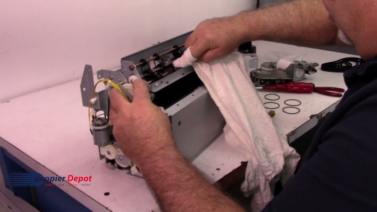 Riso Duplicator / Refurbishing Process