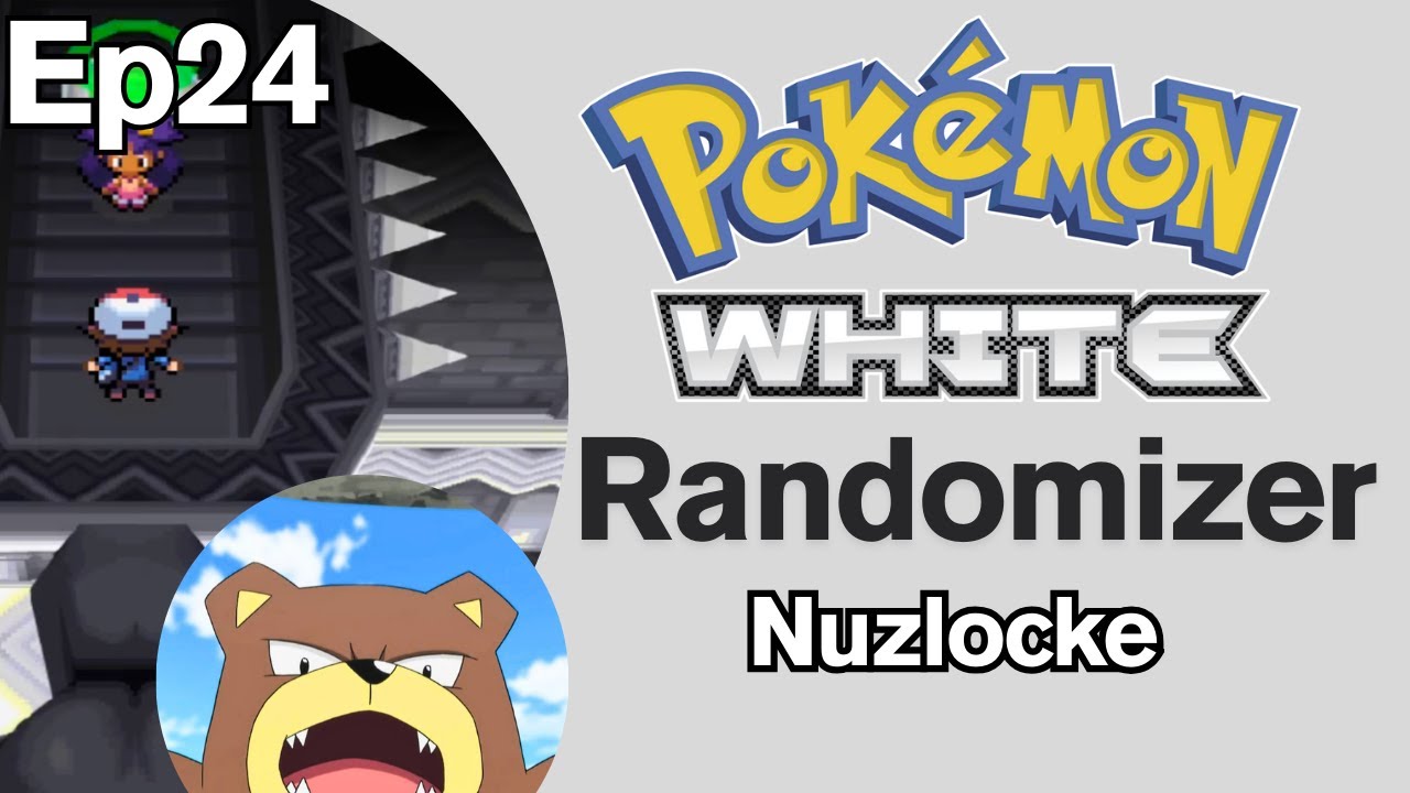 Последний бой в спортзале против потрясающего персонажа из Pokémon White - Рандомайзер, хардкорны...