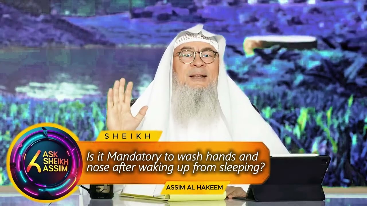 Is it Mandatory to wash hands and nose after waking up from sleeping